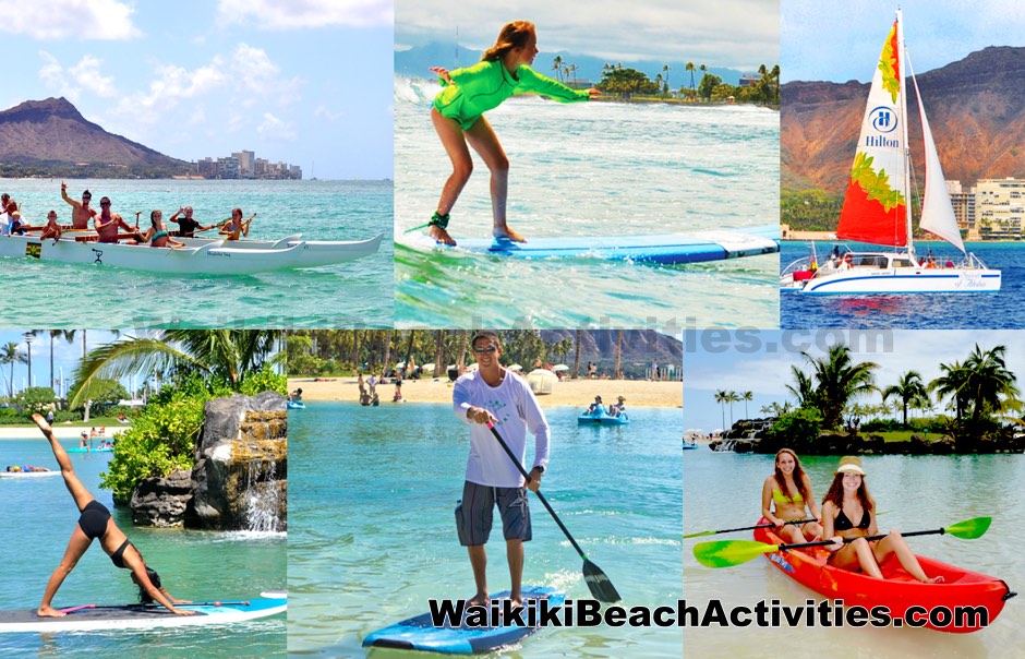 Waikiki Beach Activities Tours Lessons Hilton Hawaiian Village Waikiki Beach Activities